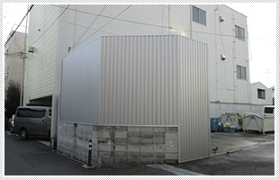 目隠し壁・看板下地