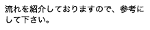 流れを紹介しておりますので、参考にして下さい。